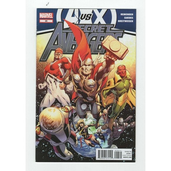 Marvel Uncanny Avengers #26 A vs X Secret Avengers 2014 Comic Book | Hickman - Picture 1 of 10